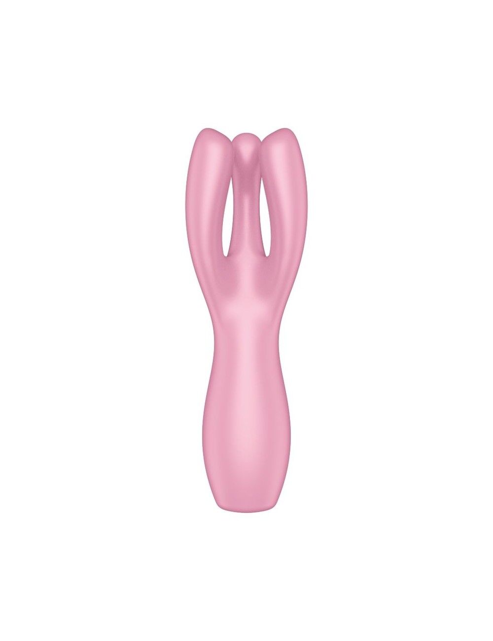 Кліторальний вібратор Satisfyer Threesome 3 Pink з трьома пальчиками