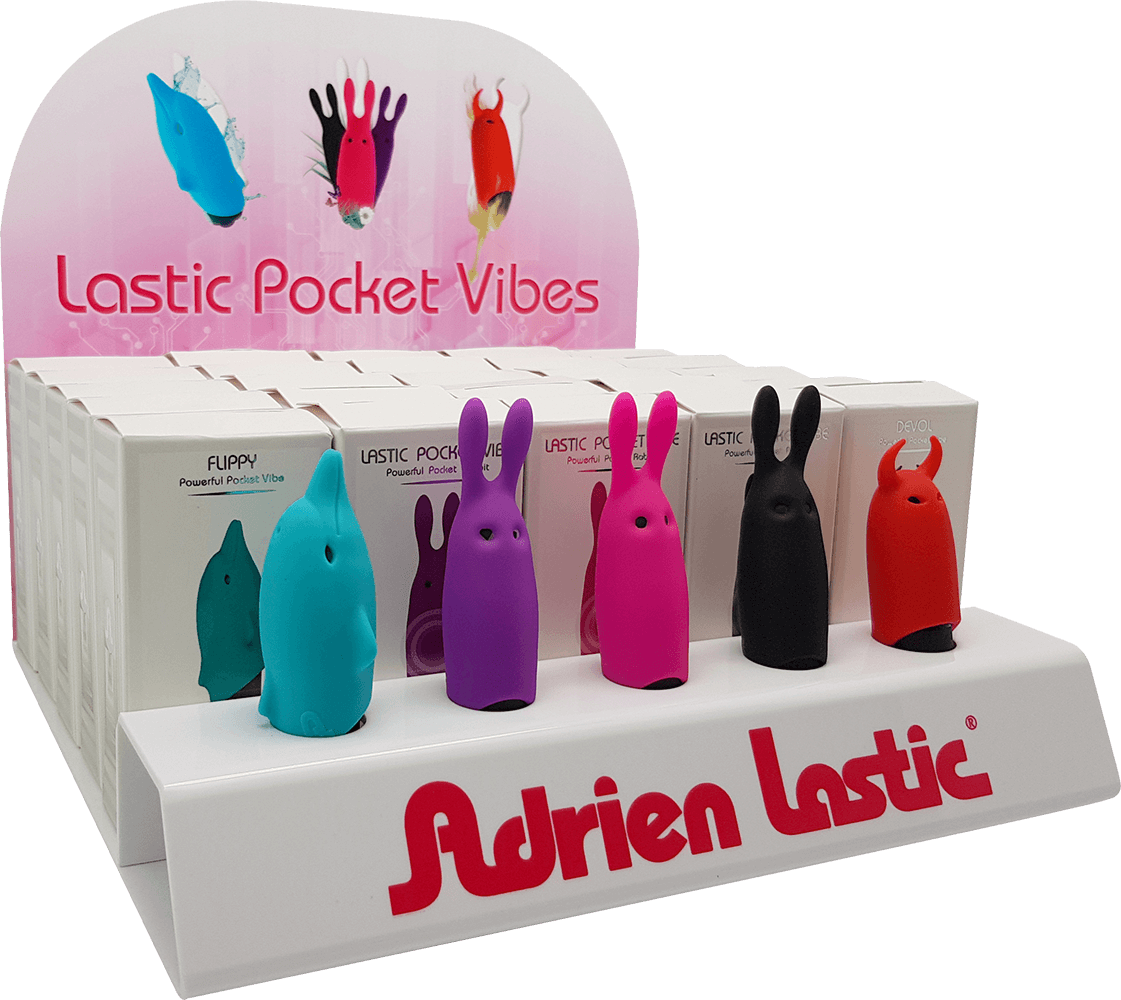 Набір вібраторів Adrien Lastic Promo Pack Pocket Vibe (25 шт + тестери)