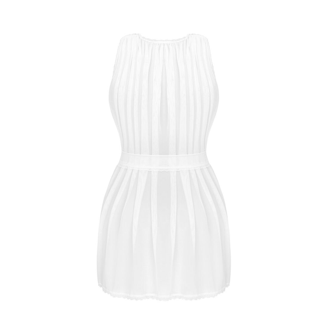 Напівпрозорий пеньюар Obsessive Heavenlly peignoir XS/S