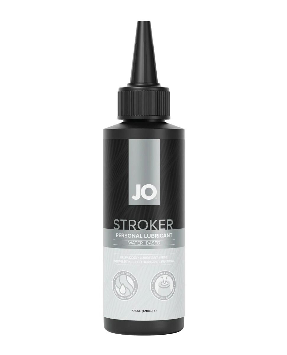Лубрикант для мастурбаторів JO Stroker Lubricant 120 мл, на водній основі, густий, з аплікатором