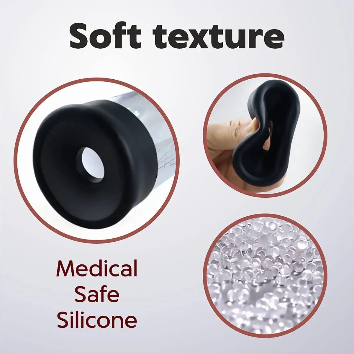 Вакуумна помпа Men Powerup зі стрілковим манометром і ручним насосом