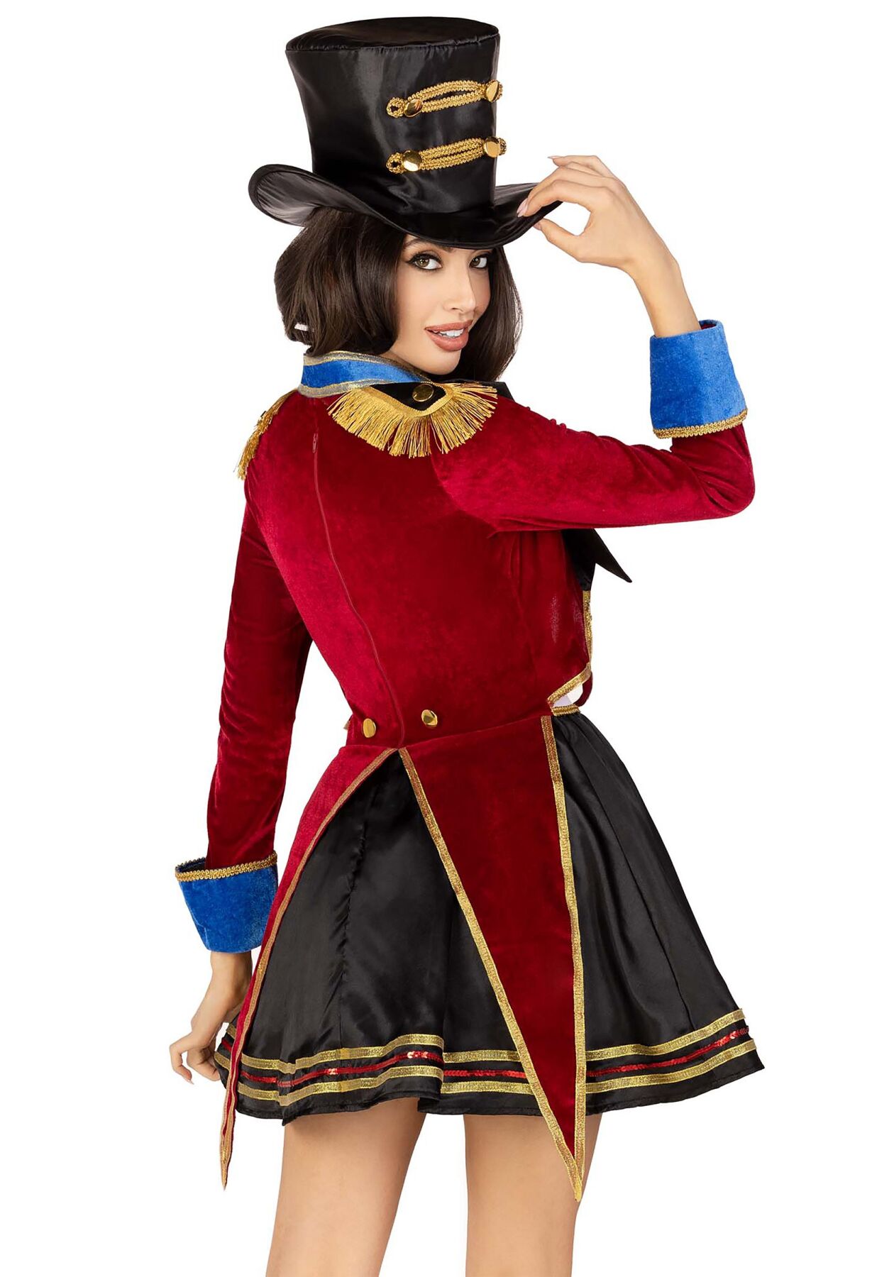 Костюм дресирувальниці Leg Avenue Ringmaster Costume M, сукня, капелюх