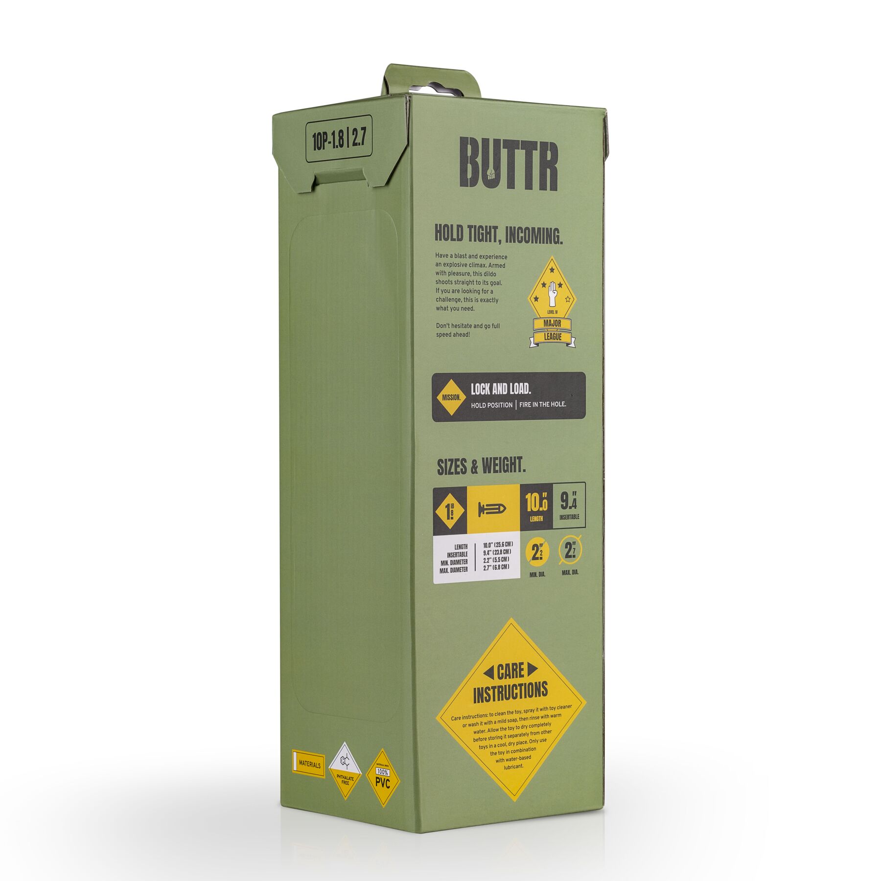 Анальна пробка BUTTR - 10 Pounder XXL Dildo