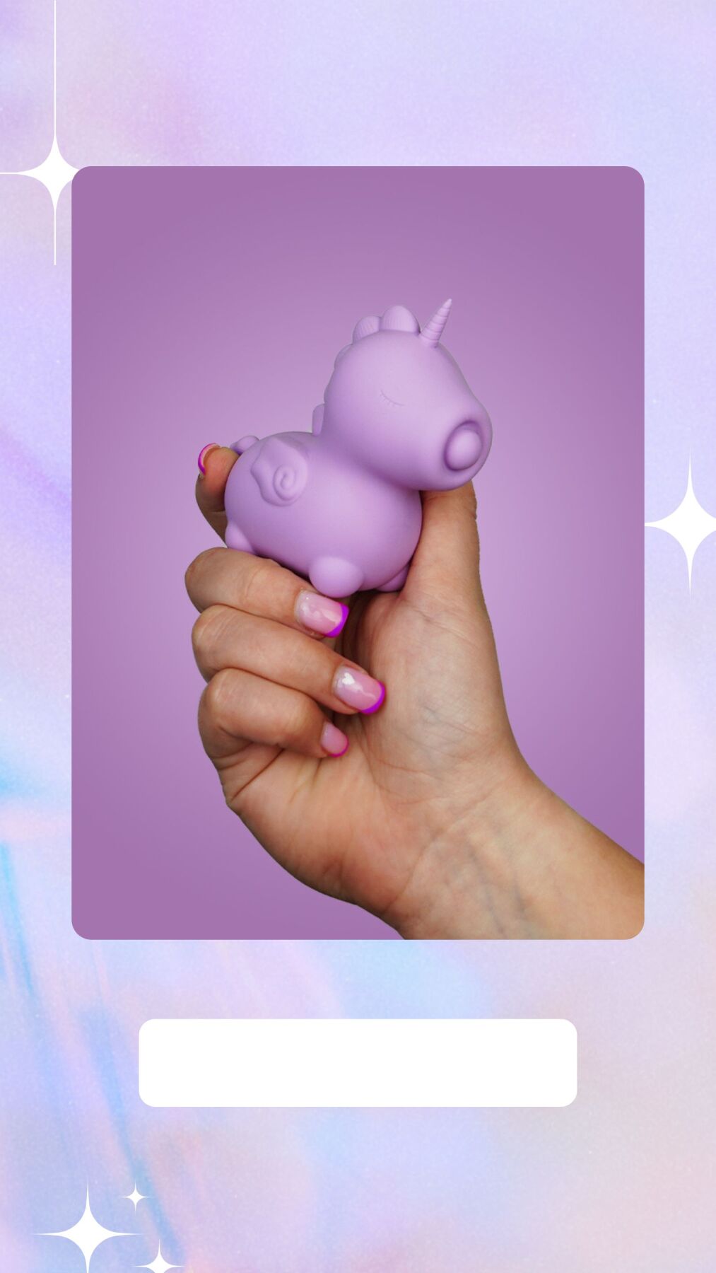 Вібратор-єдиноріжка Unihorn – Karma Lilac, з пульсацією