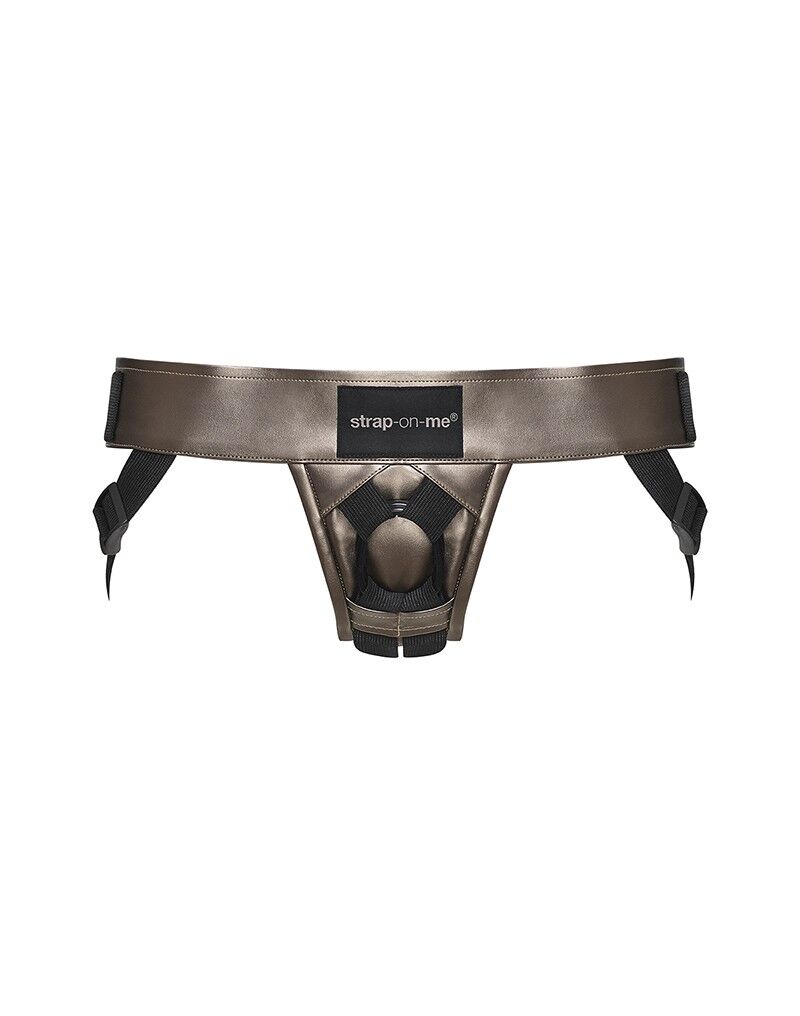 Трусики для страпона Strap-On-Me Leatherette Harness CURIOUS