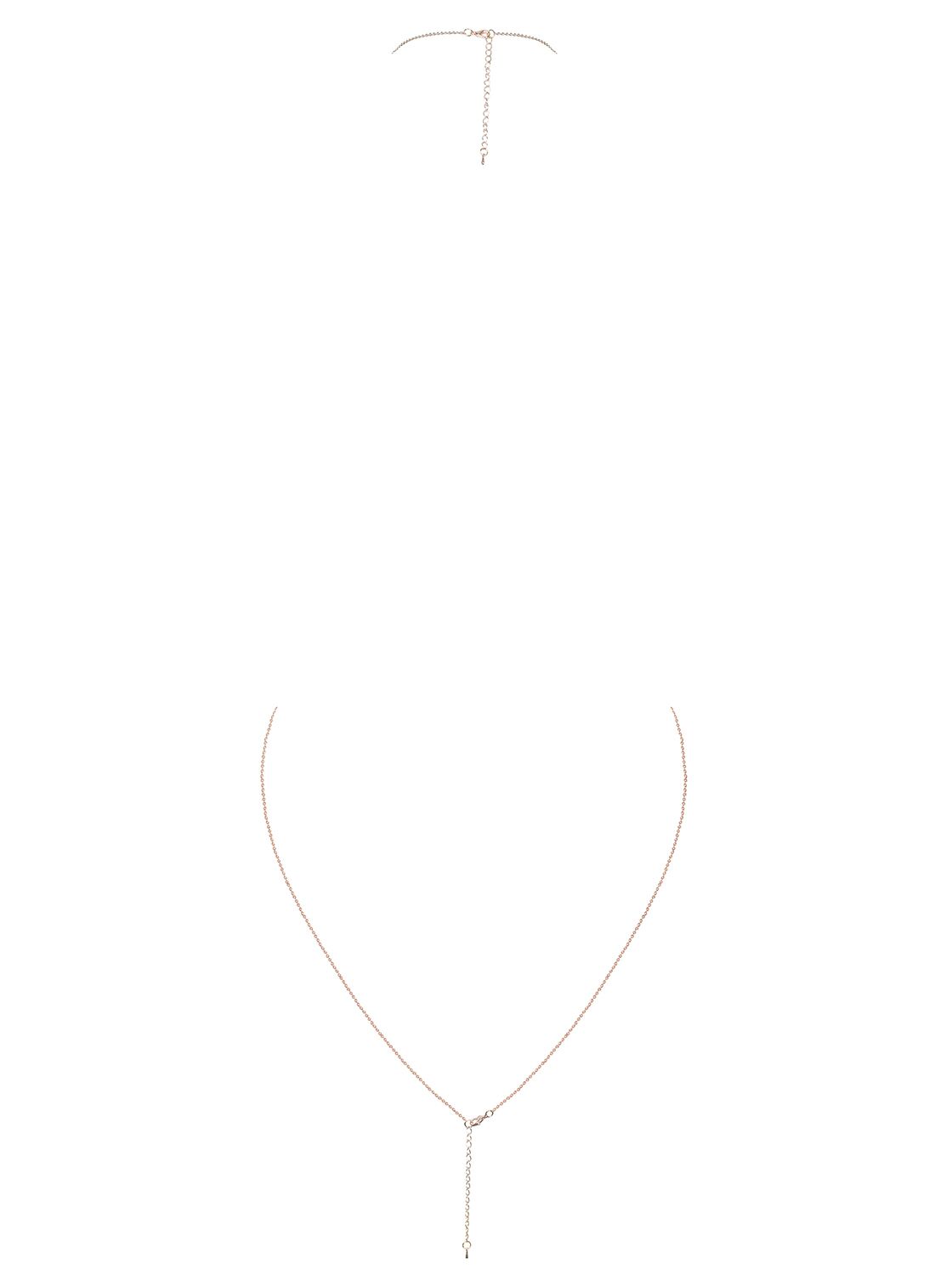 Ланцюжок для бюста з кулоном-совою Obsessive Bijou 901