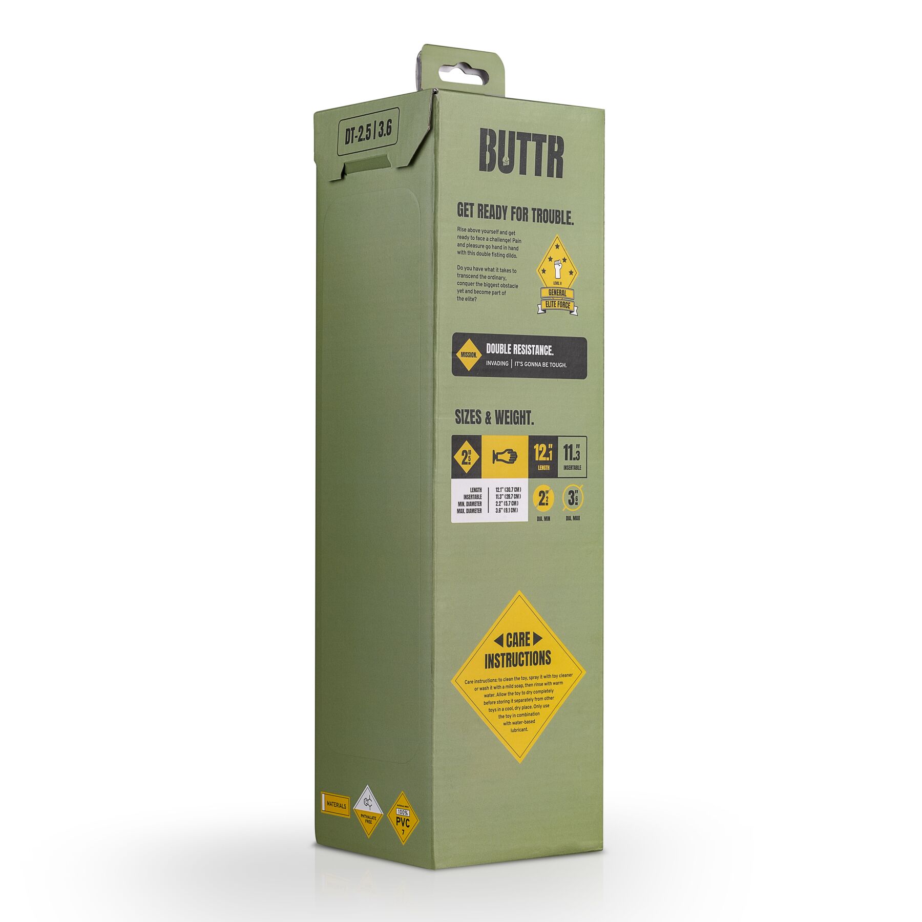 Анальна пробка BUTTR - Double Trouble Fisting Dildo