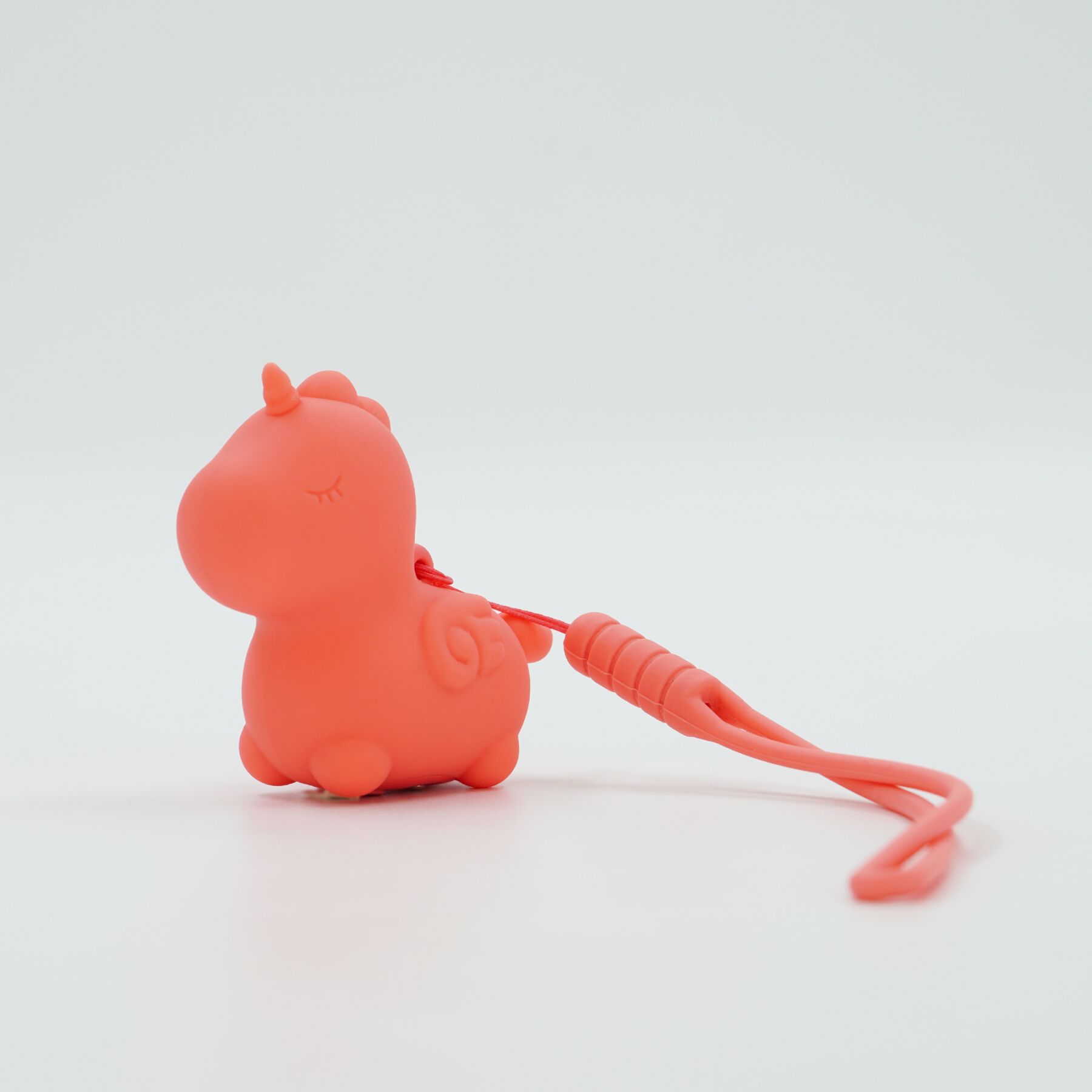 Вібратор-мінієдиноріжка Unihorn Mini – Peachy Pony, брелок з вібрацією, 10 режимів