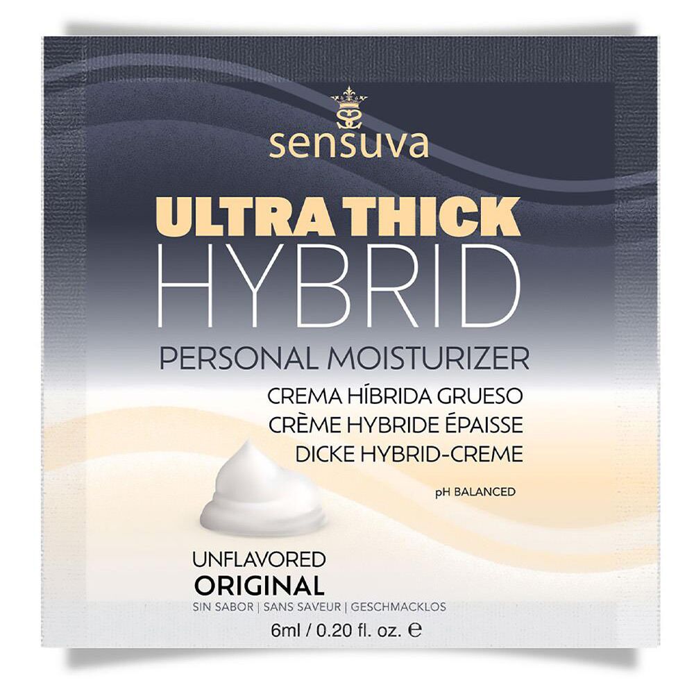 Пробник густої змазки Sensuva - Ultra-Thick Hybrid Formula (6 мл)