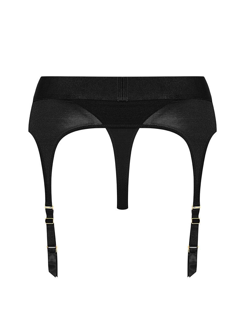 Труси для страпону з підв'язками для панчох Strap-On-Me REBEL HARNESS - L