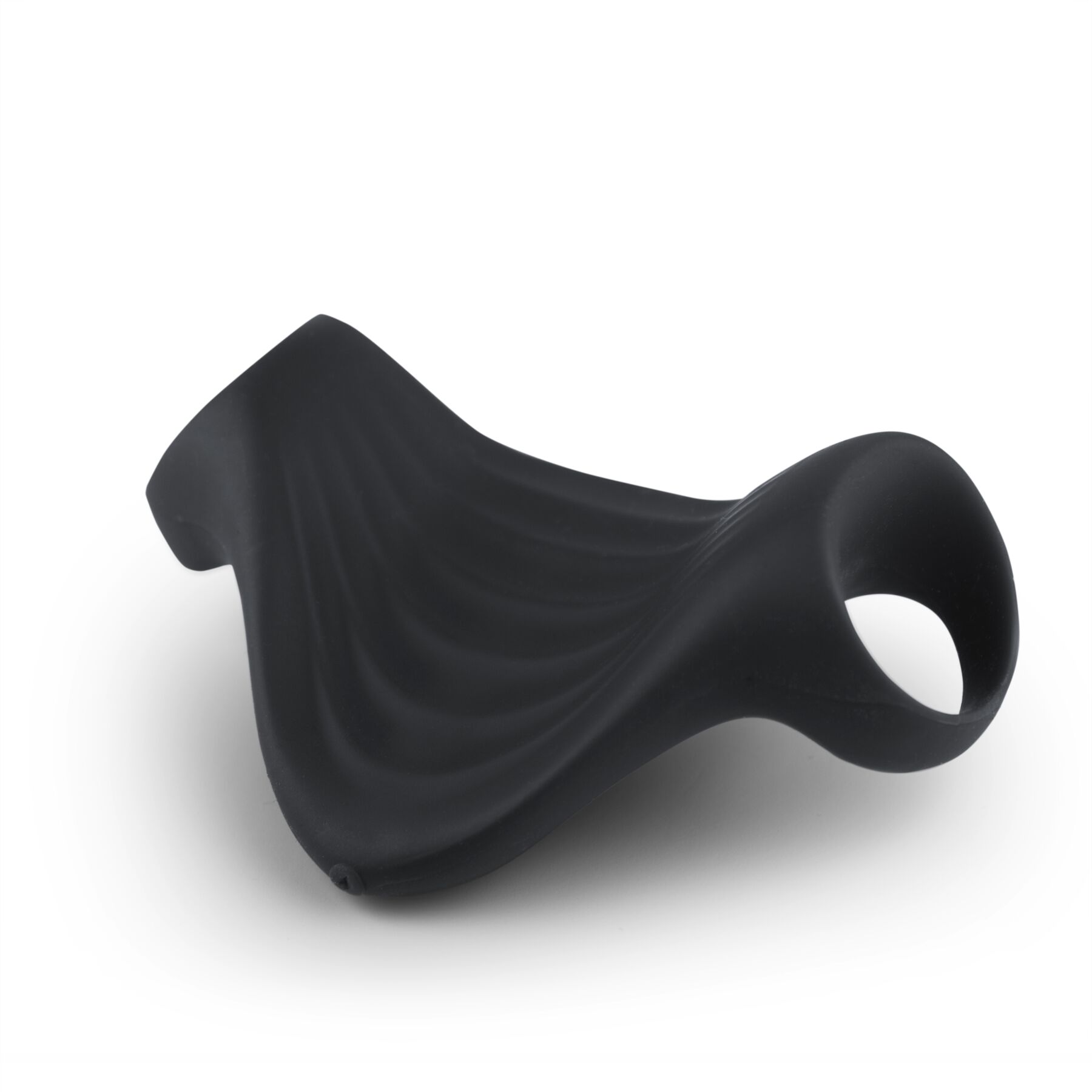 Мастурбатор Rocks Off Palm Black, петлі для пальців, 10 режимів