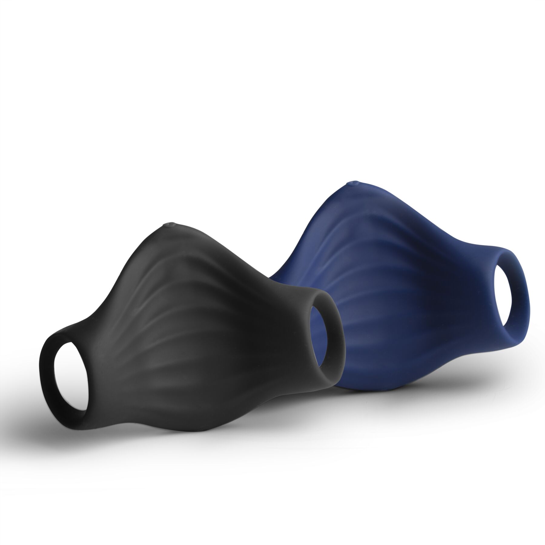 Мастурбатор Rocks Off Palm Black, петлі для пальців, 10 режимів