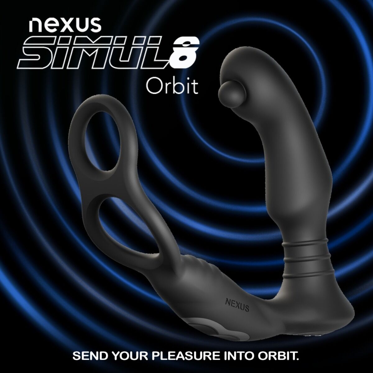 Стимулятор простати Nexus SIMUL8 Orbit Edition з ерекційним кільцем