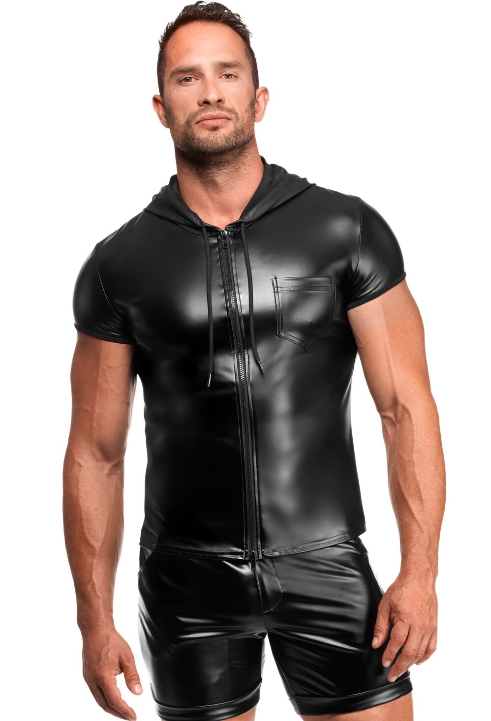 Чоловіча футболка з капюшоном Noir Handmade H085 Vexen hooded T-shirt L