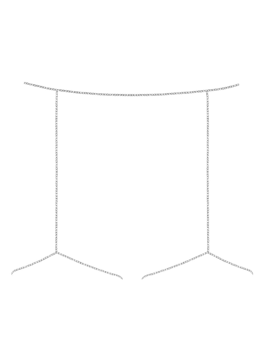 (SALE) Ланцюжок-гартери з каменями Obsessive Bijou 905