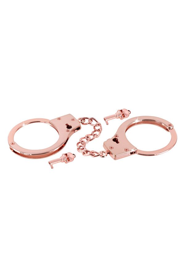 Наручники Fetish Tentation Premium Chick wrist cuffs in rose-gold metal