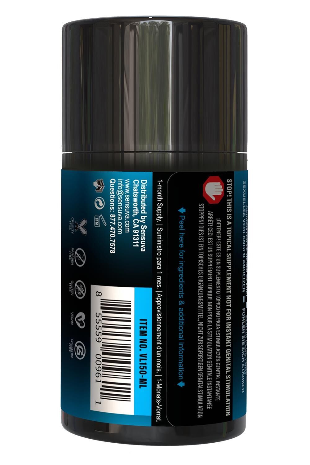 Крем для підвищення лібідо у чоловіків Sensuva ON Sex Drive for Him 50мл, з натуральними екстрактами