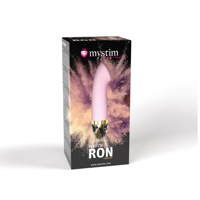 Вібратор для точки G Mystim Right on Ron Rose, 8 режимів, дуже потужний