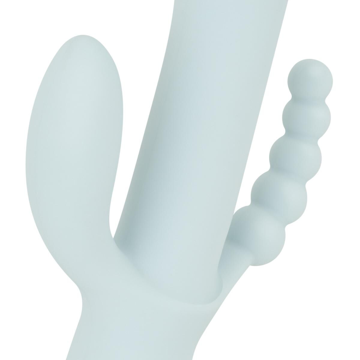 Вібратор-кролик Good Vibes Only - SAGE Triple Stimulation Vibe Soft Silicone - Blue