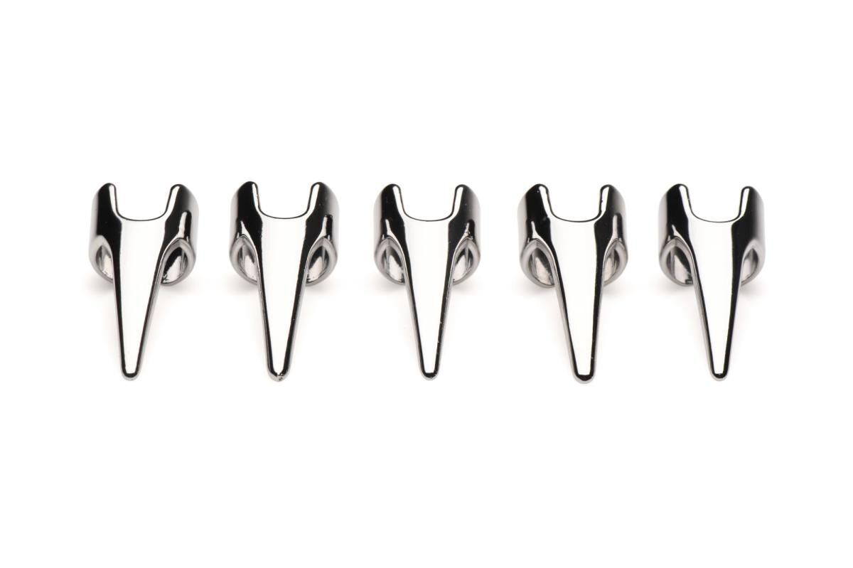 Набір кілець з кігтями Master Series Five-Piece Sensation Claw Rings - Silver