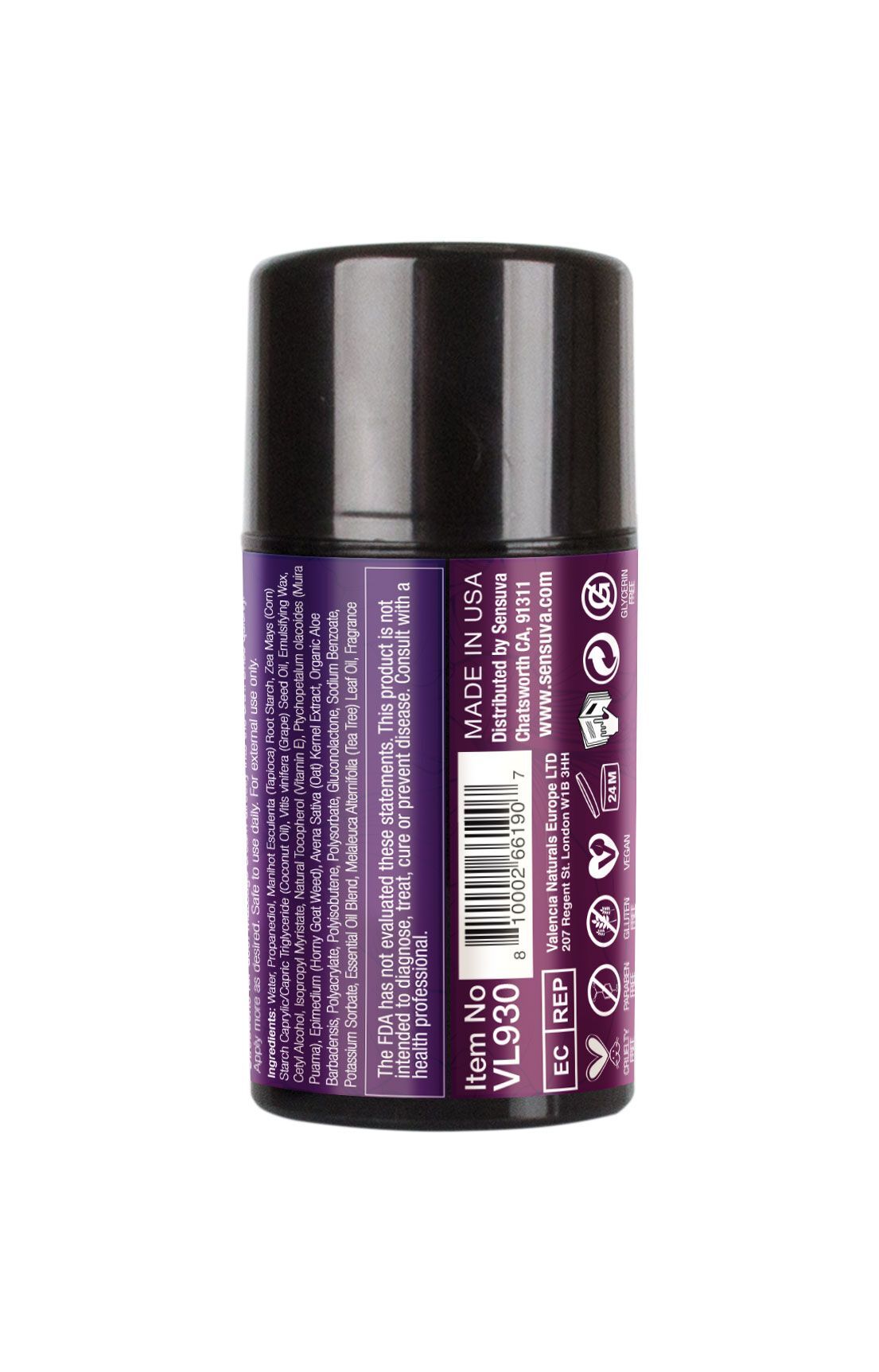 Крем-пудра для тіла Sensuva Body Powder Cream - Sweet Secrets (50 мл)