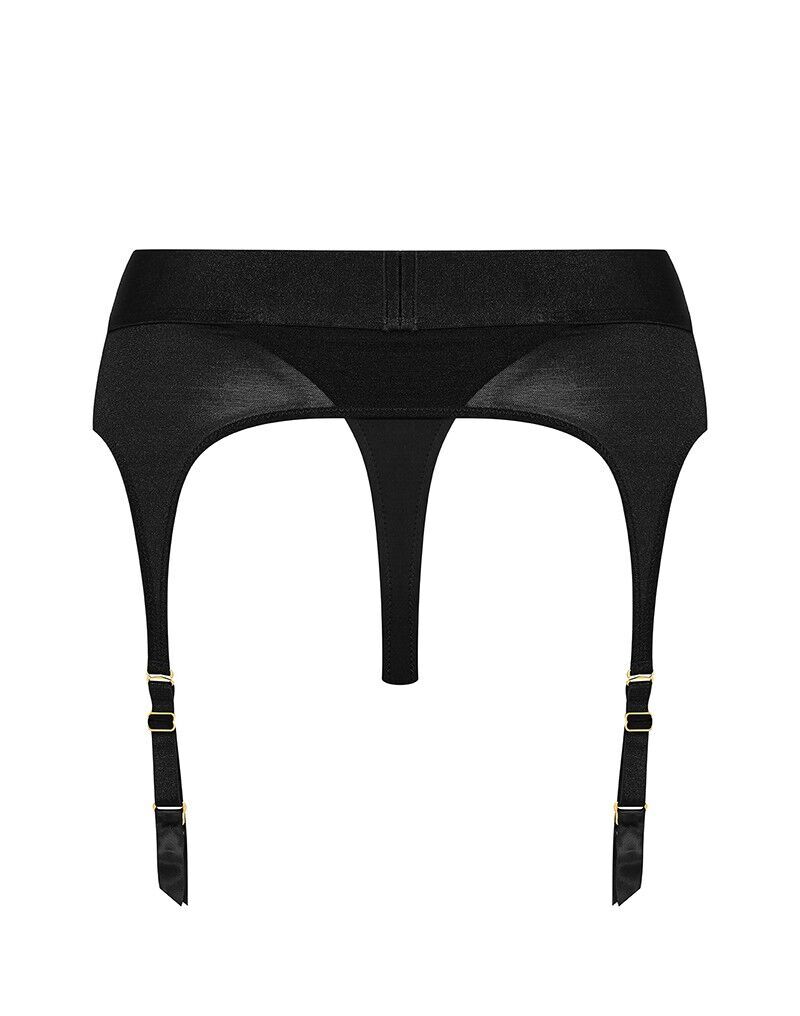 Труси для страпона з підв’язками для панчіх Strap-On-Me REBEL HARNESS - S