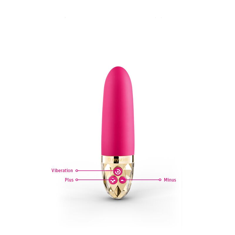 Вібратор Mystim Sleak Freak Pink, 8 режимів, внутрішня та зовнішня стимуляція