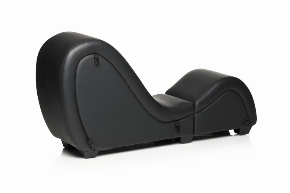 Секс-крісло з подушками Master Series Kinky Sex Lounge with Cushions - Black