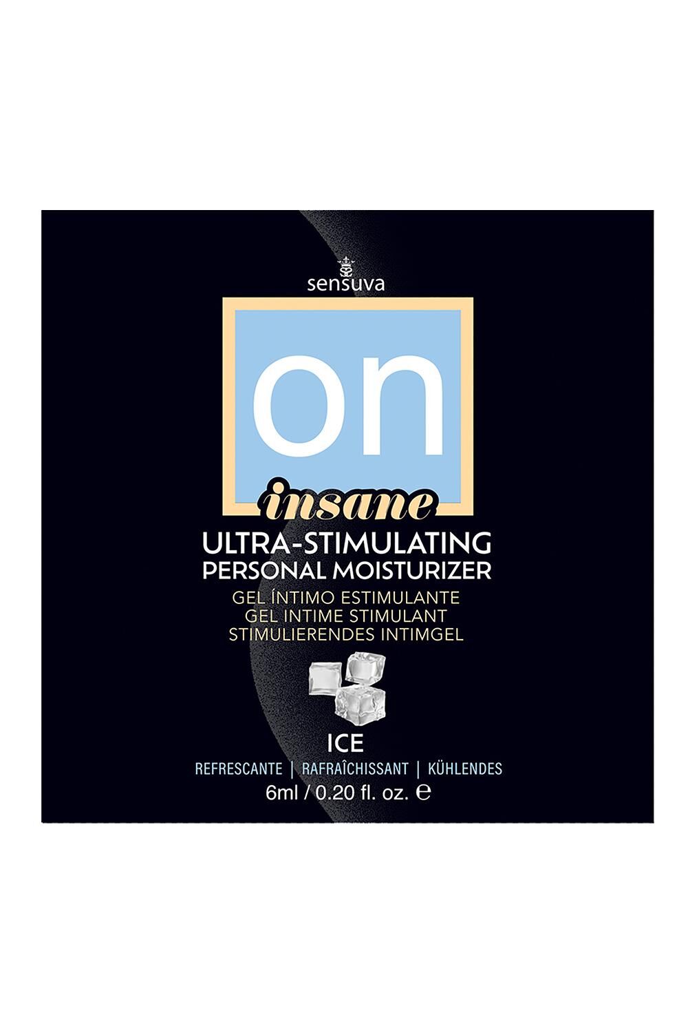 Пробник Sensuva - Ultra-Stimulating On Insane ICE (6 мл)