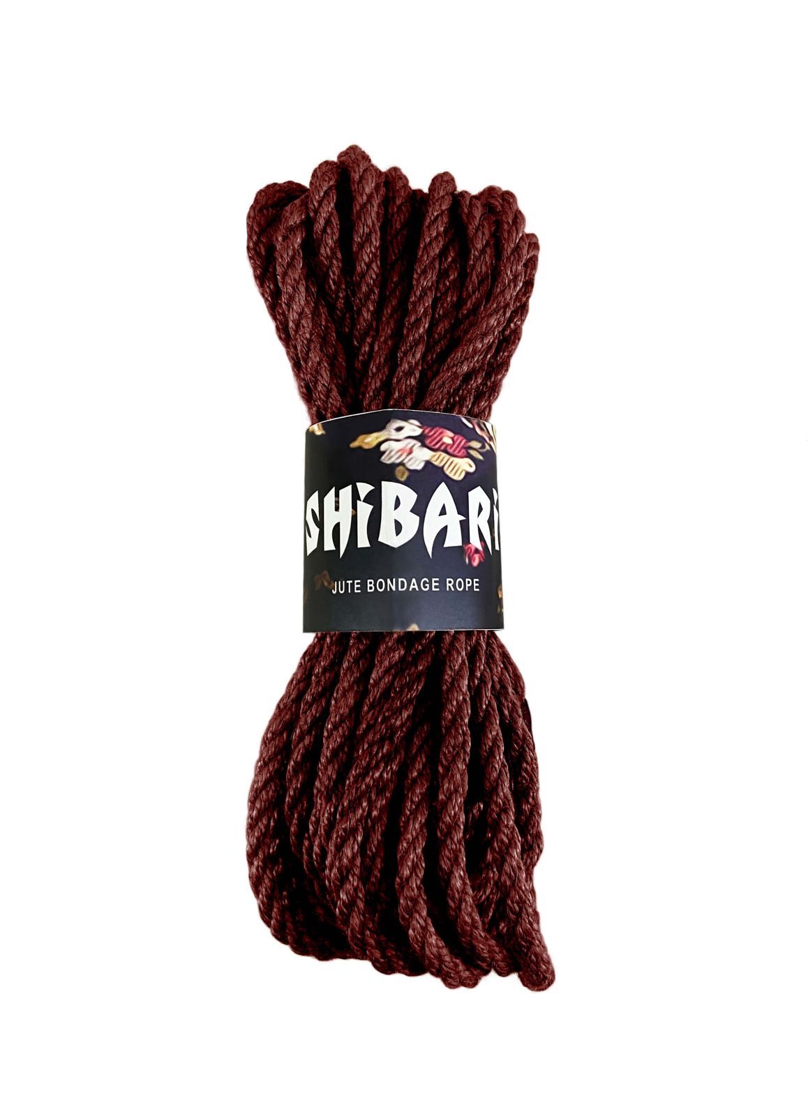 Джутова мотузка для шибарі Feral Feelings Shibari Rope, 8 м коричнева