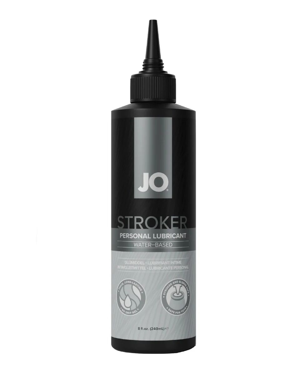 Лубрикант для мастурбаторів JO Stroker Lubricant 240 мл, на водній основі, густий, з аплікатором