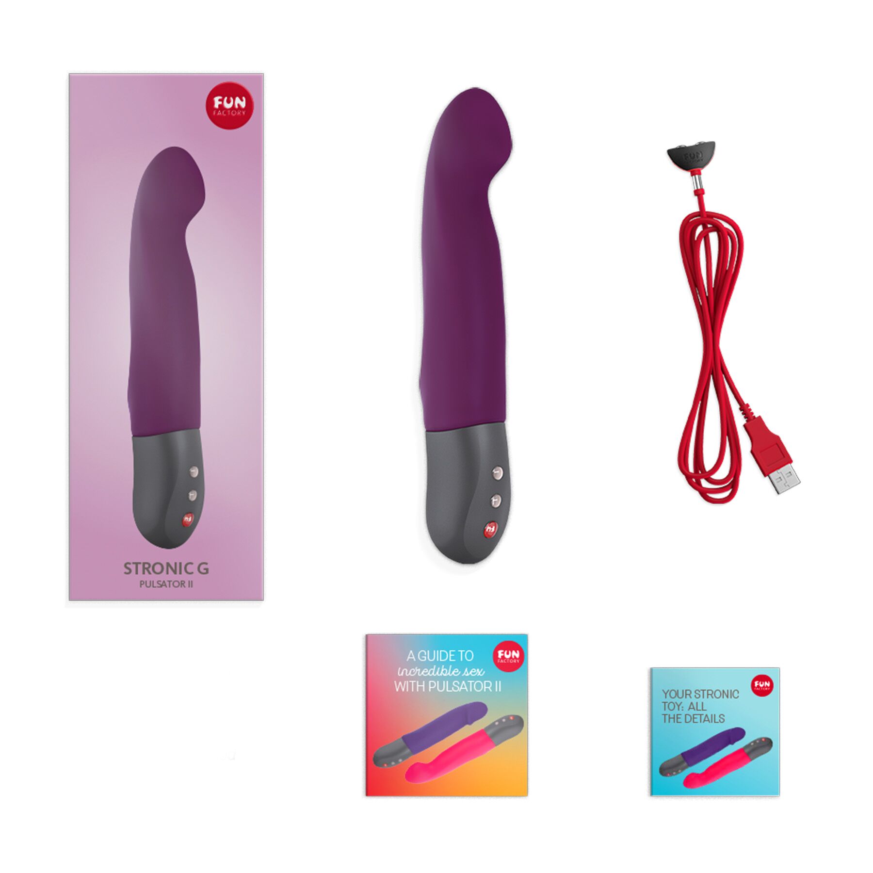 Пульсатор для точки G Fun Factory STRONIC G FORTE sage green, 8 режимів, суперпотужний