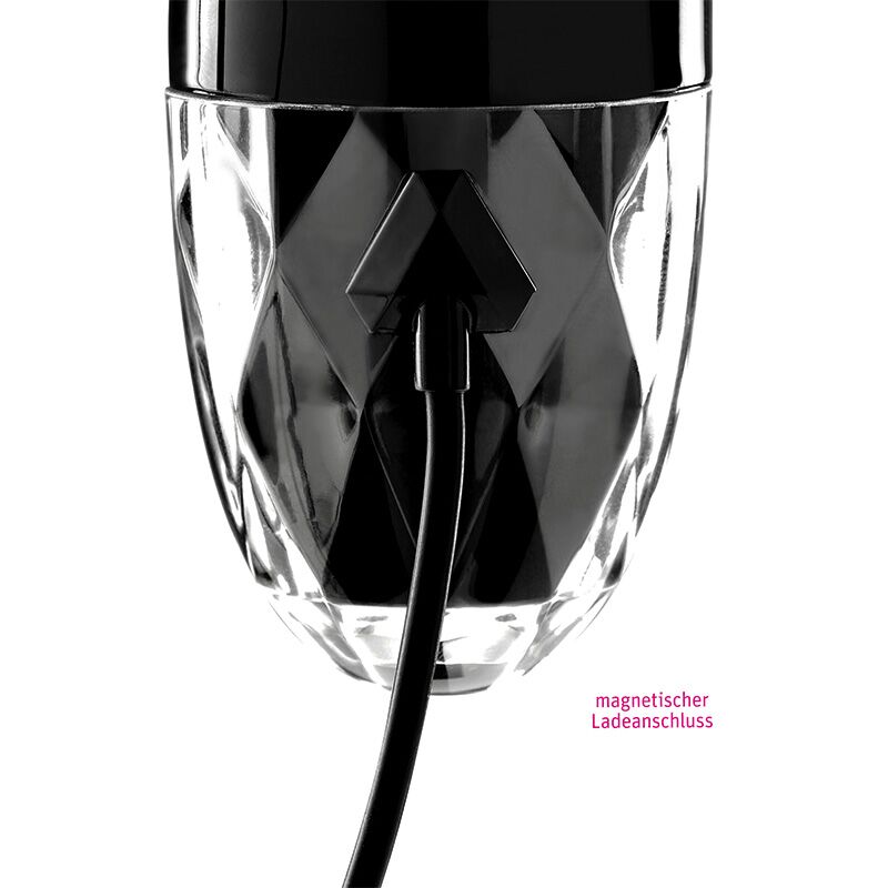 Вібратор для точки G з електростимуляцією Mystim Right on Ron Black Edition