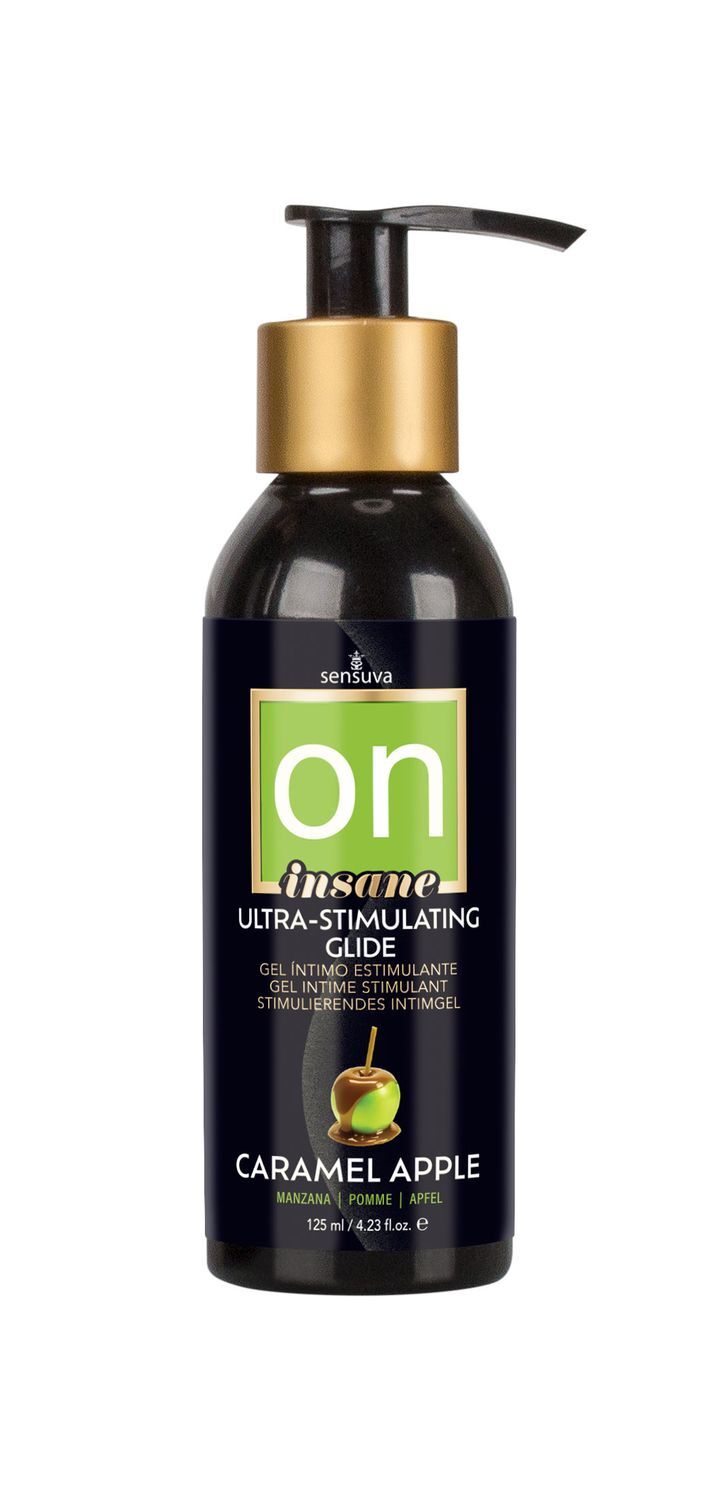 Збуджувальна змазка на гібридній основі Sensuva  Ultra-Stimulating On Insane Caramel Apple (125 мл)