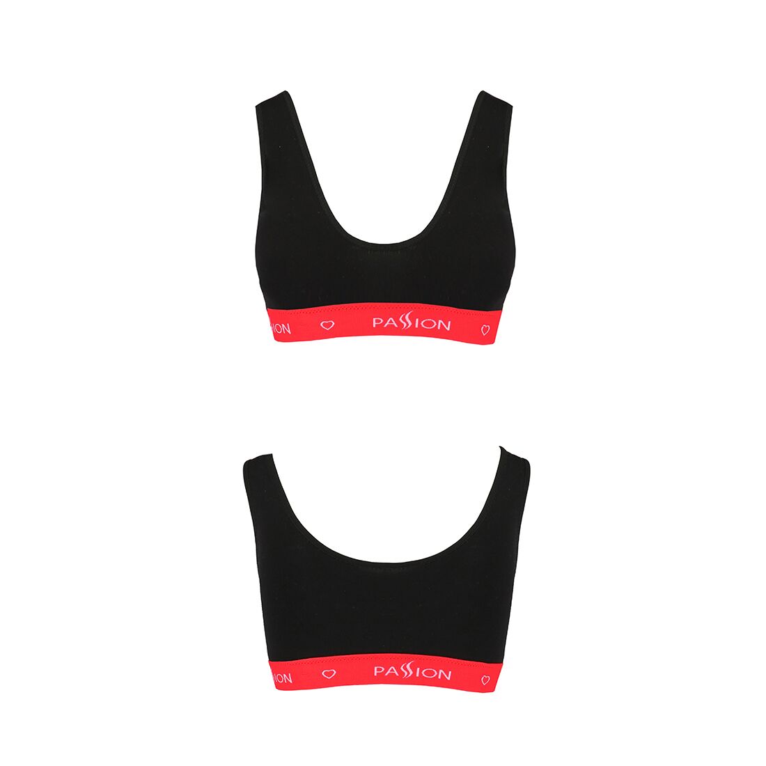 Спортивний топ на широких бретелях Passion PS003 TOP M, black