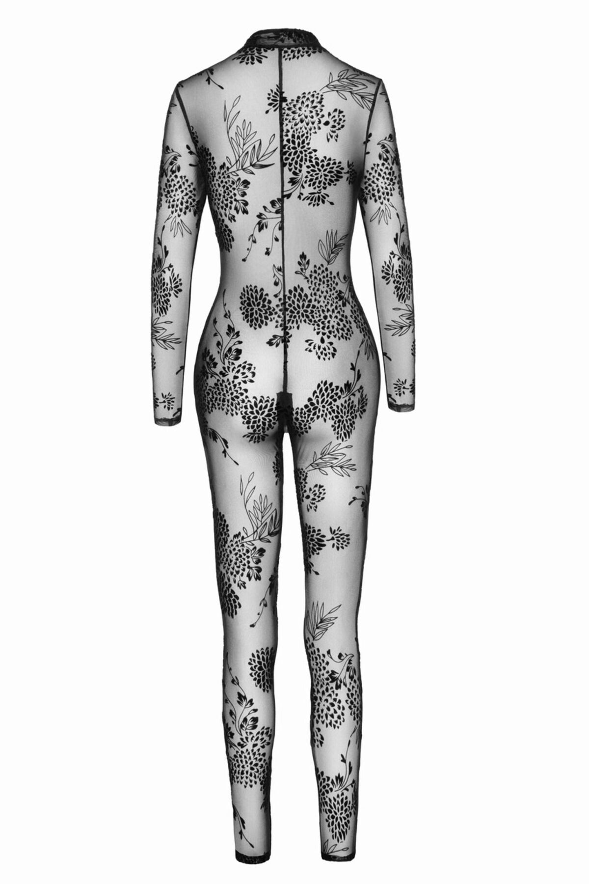 Сітчастий бодістокінг Noir Handmade F237 Long tulle overall, 3XL