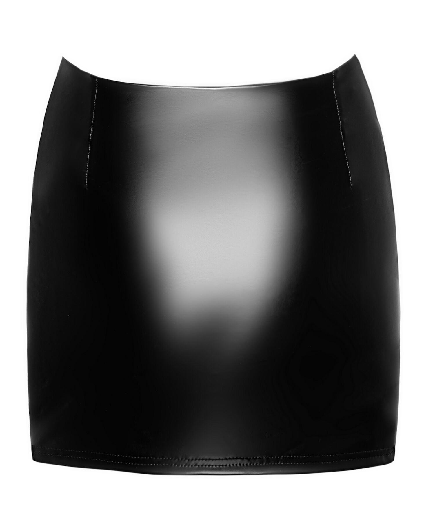 Спідниця Noir Handmade F345 Powerwetlook skirt with garter - XXL