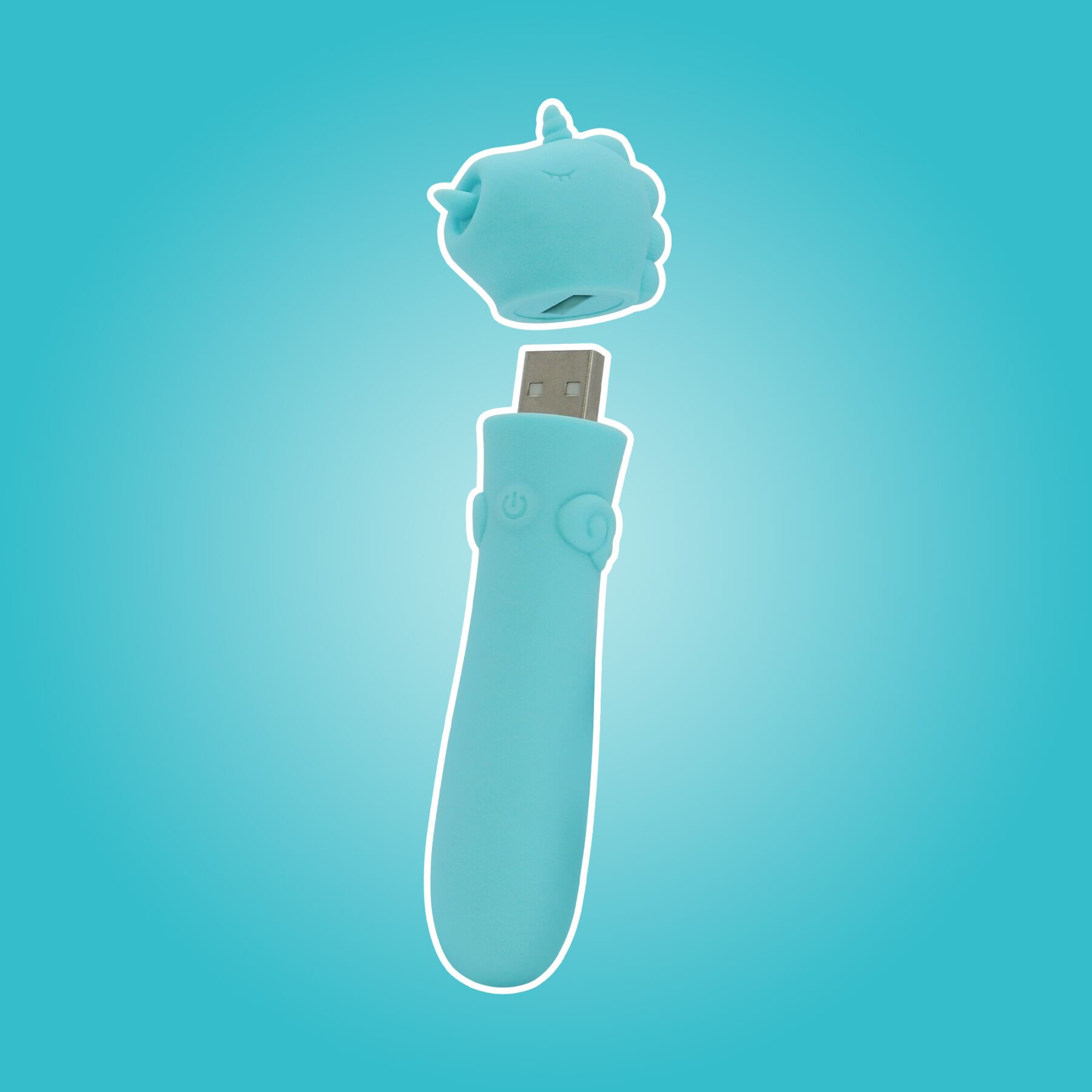 Вібратор-єдиноріжка Unihorn USB Bullet – Mount'n Peak, віброкуля, USB-зарядка, 10 режимів