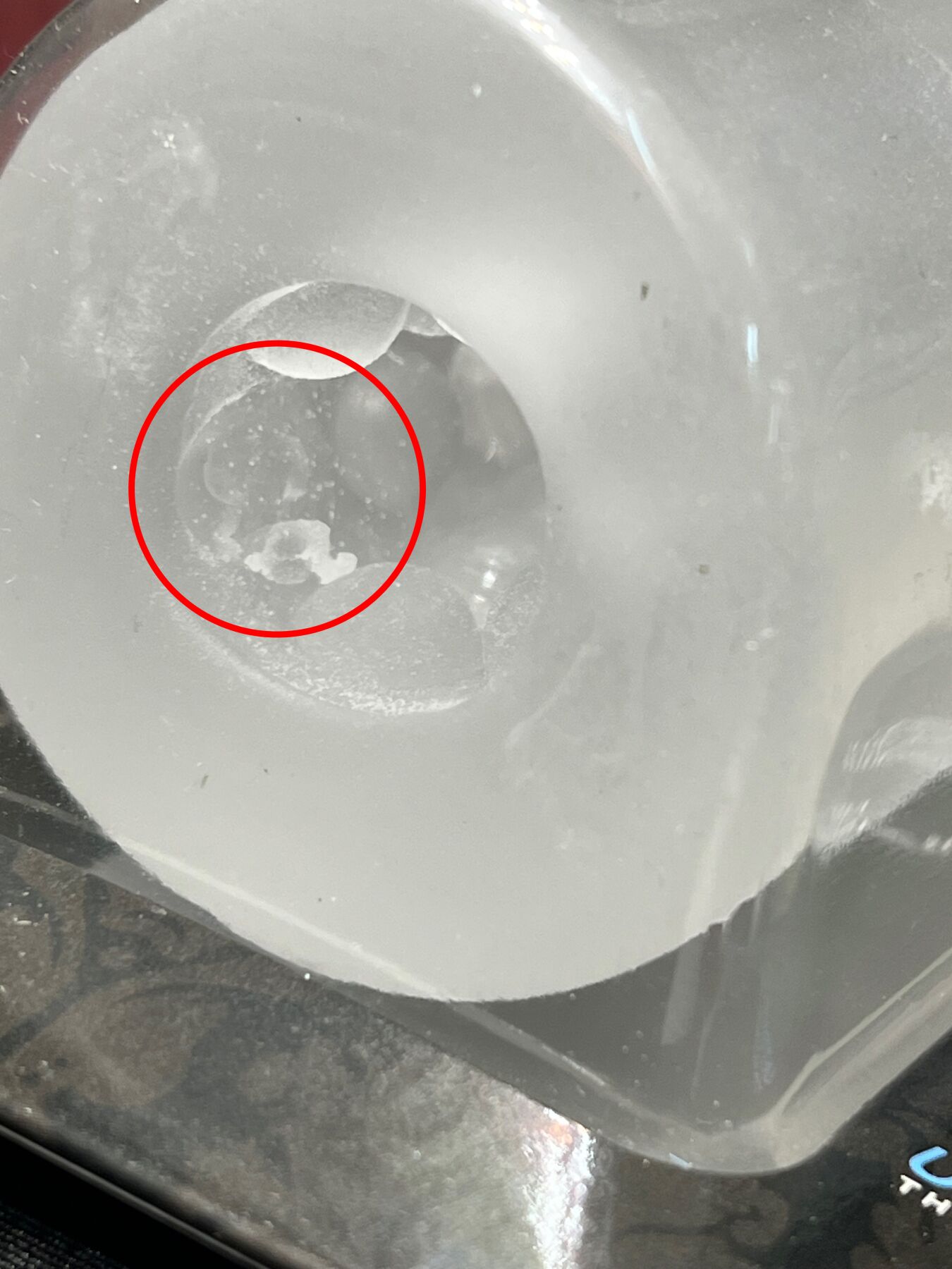 Мастурбатор Doc Johnson GoodHead Glow Helping Head, наскрізний, світиться в темряві