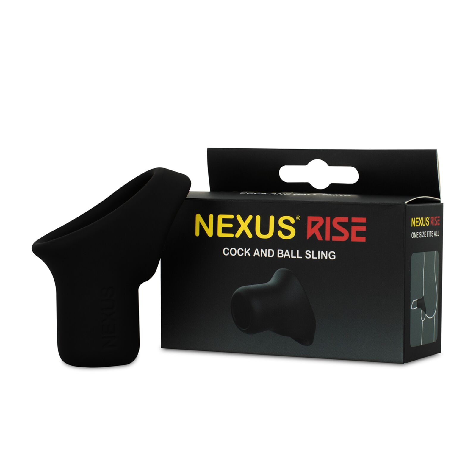 Ерекційне кільце Nexus Rise Cock and Ball Sling, для члена та яєчок, дуже широке
