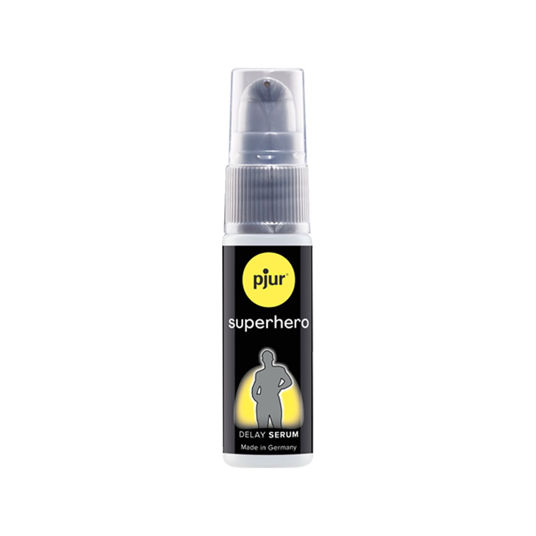Сироватка-пролонгатор pjur Superhero Delay Serum 20 мл, створює ефект плівки, без оніміння