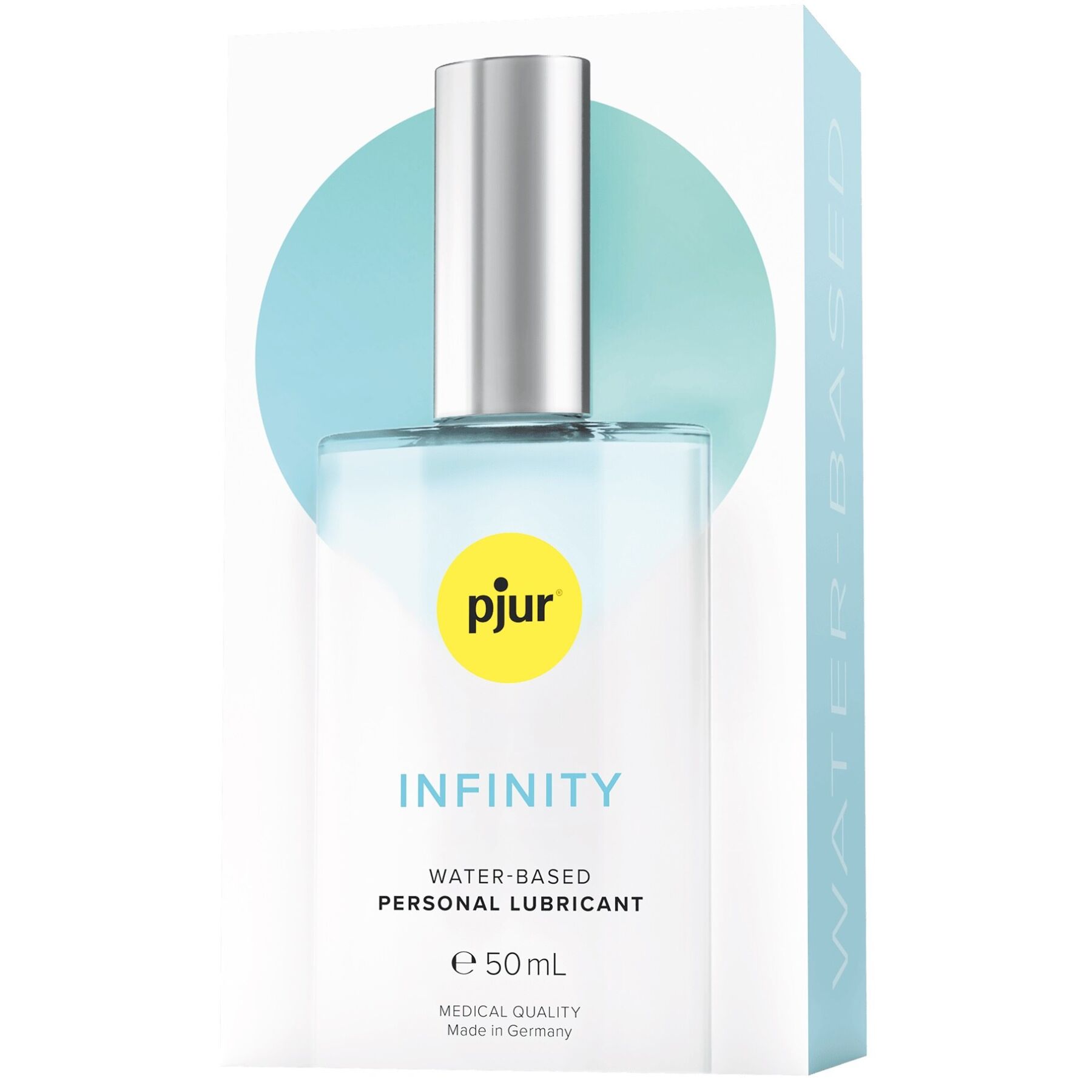 Преміальна змазка на водній основі pjur INFINITY water-based 50 мл, без запашників та консервантів