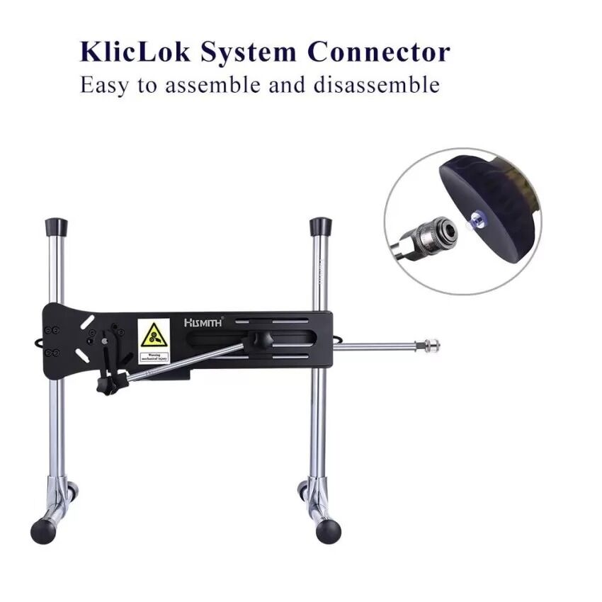 Фалоімітатор для секс-машин Hismith 8.5″ Squama Beast Silicone Dildo Monster Series, KlicLok