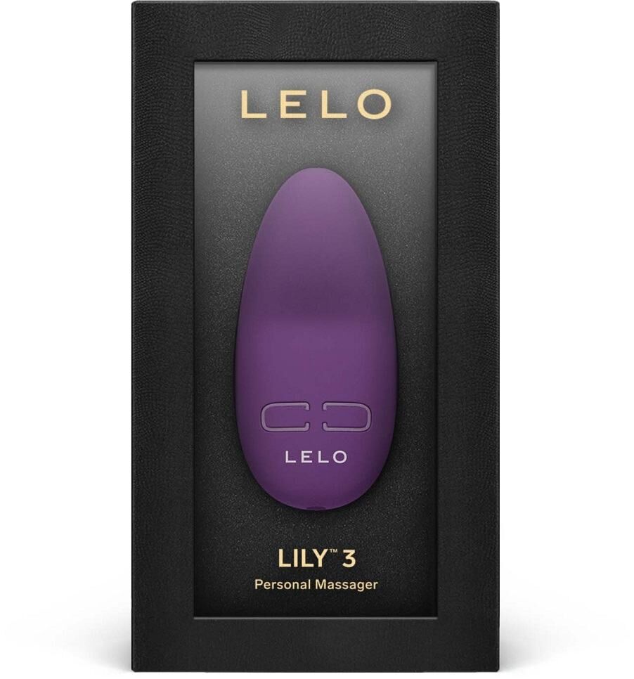 Мінівібратор для клітора LELO Lily 3 Dark Plum, 10 режимів, дуже потужний