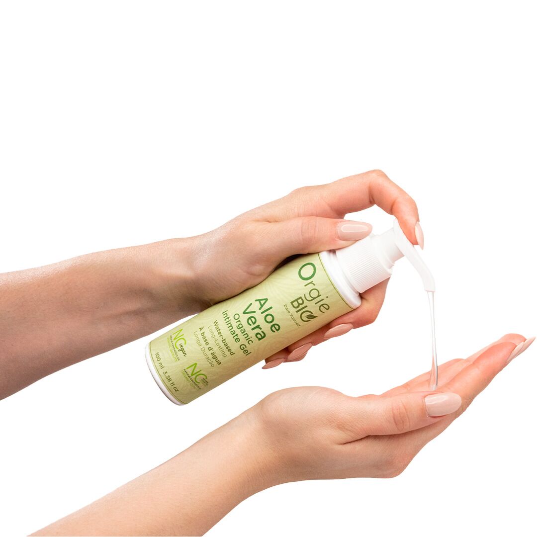 Лубрикант на водній основі Orgie – Bio Aloe Vera Intimate Gel (100 мл), екстракт алое вера