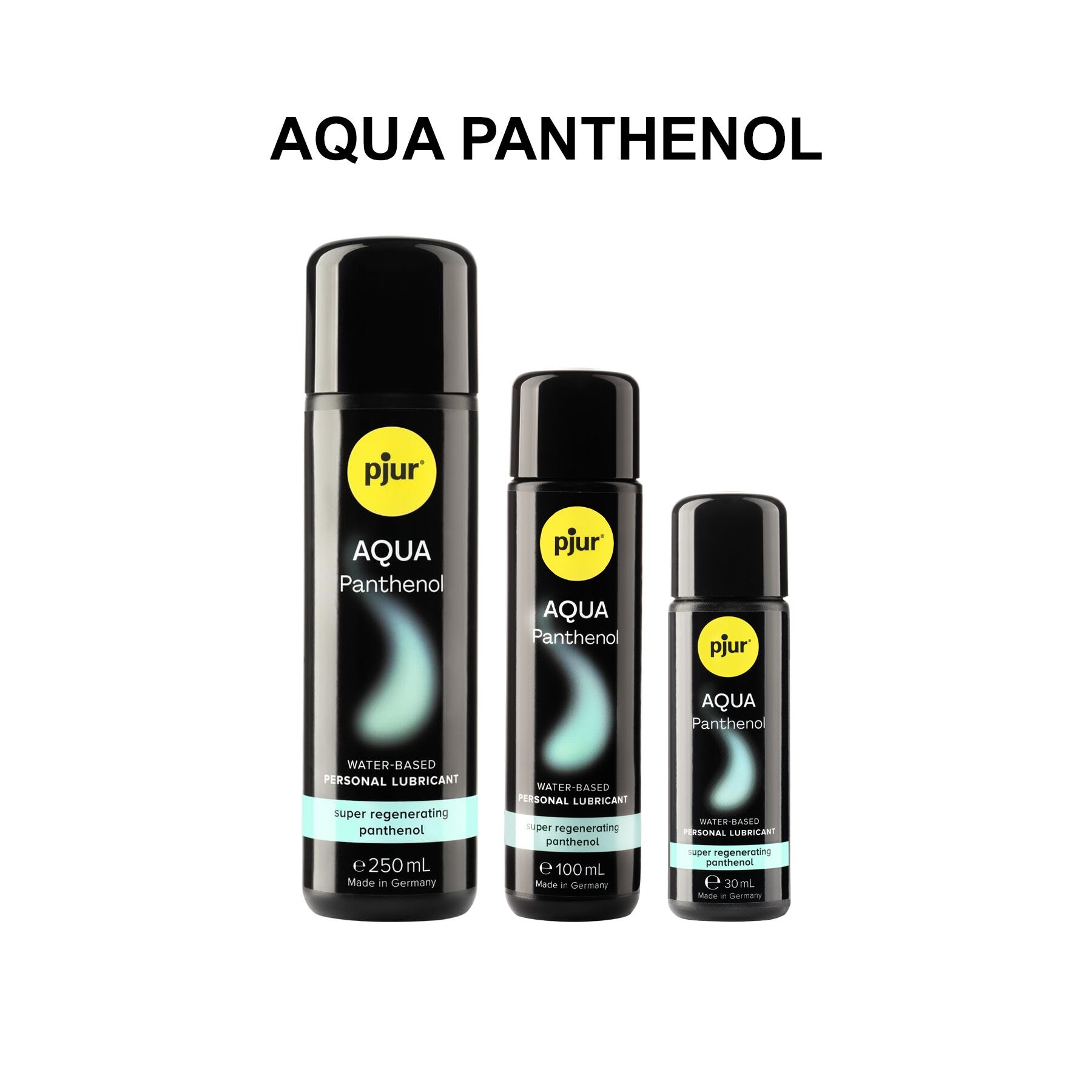 Змазка на водній основі pjur Aqua Panthenol 100 мл з пантенолом, догляд та зволоження