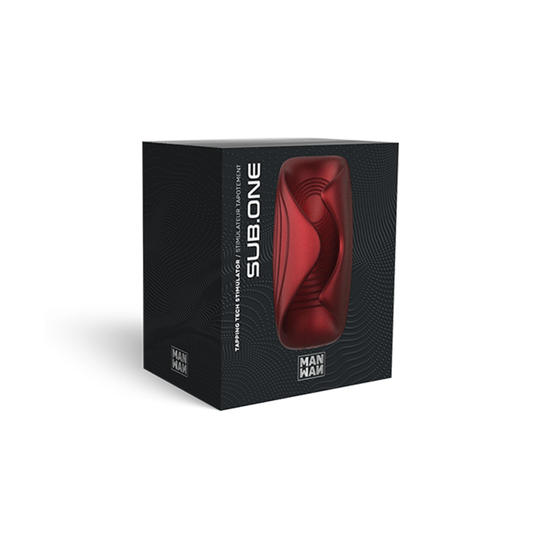 Мастурбатор з вібрацією Manwan SUB.ONE Velvet Red