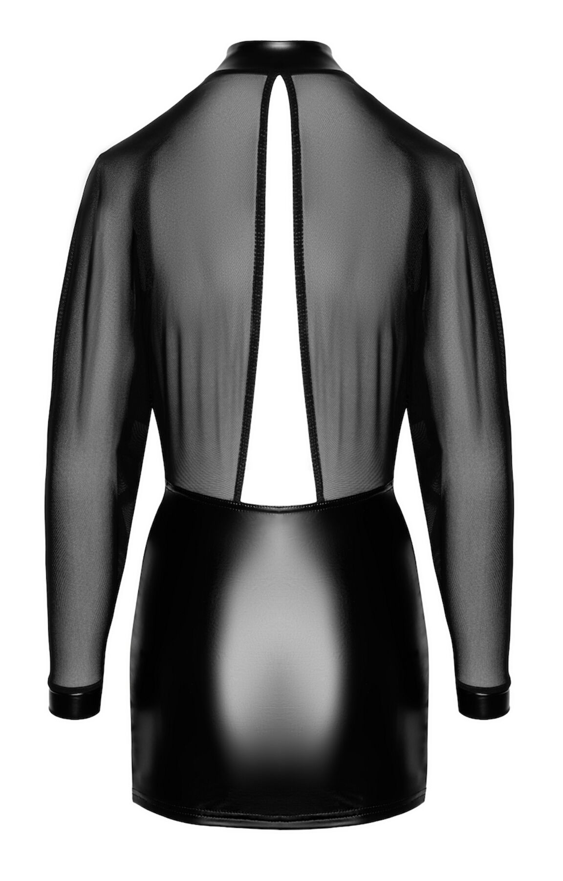 Сукня Noir Handmade F348 Powerwetlook and tulle dress - M