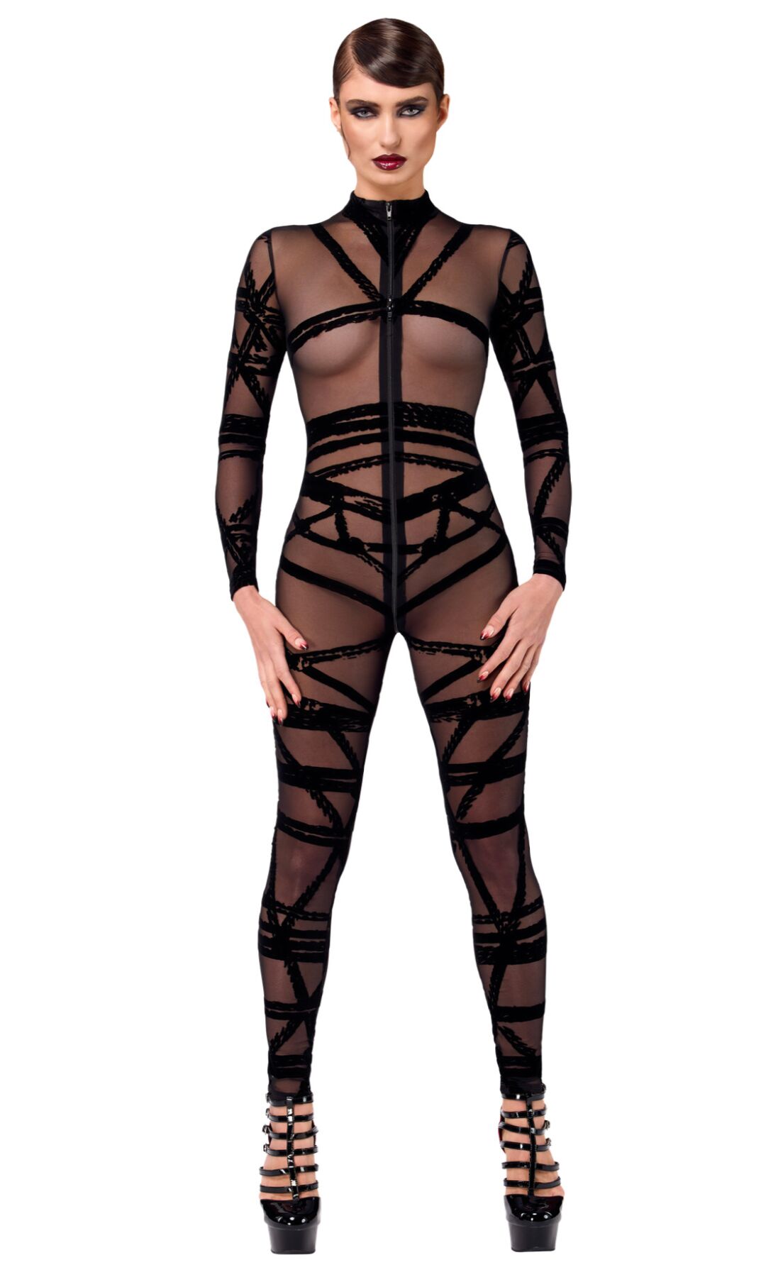 Комбінезон Noir Handmade F357 Bondesque Catsuit L