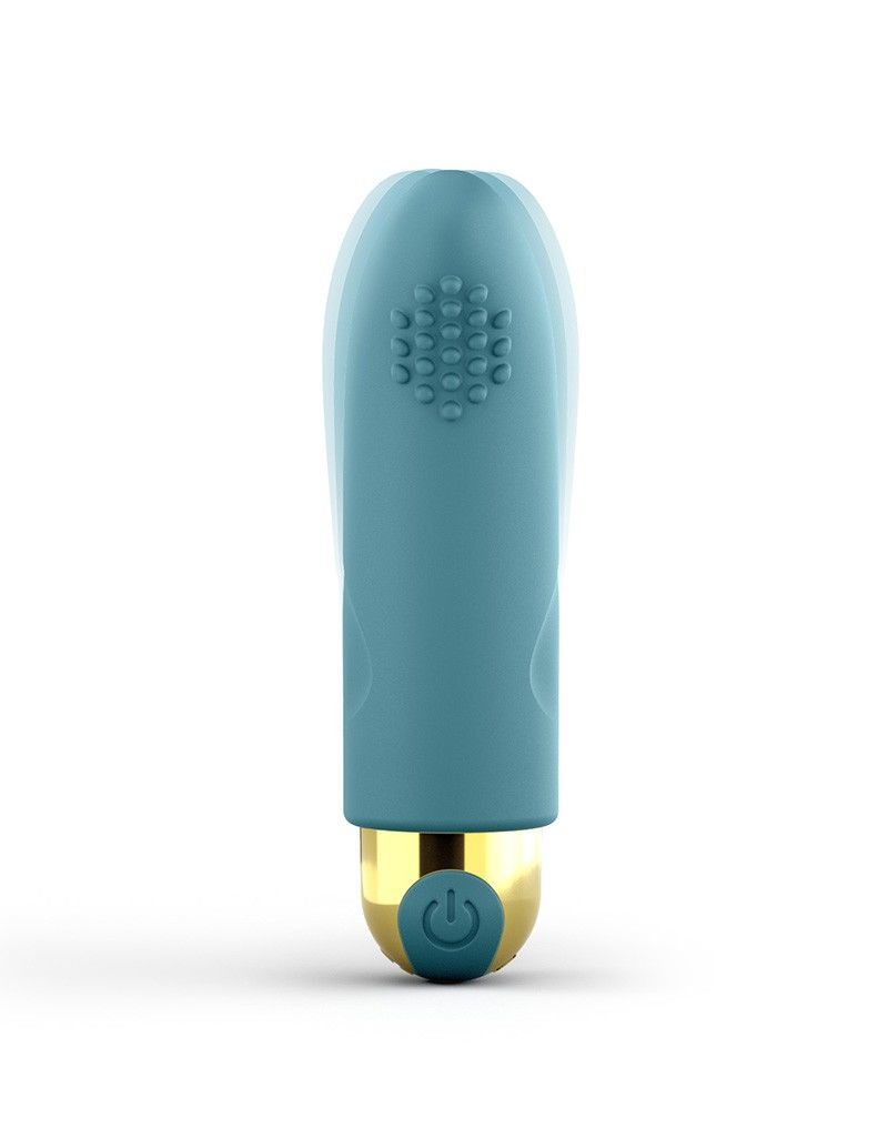 Вібратор на палець Love To Love TOUCH ME PETROLE перезаряджуваний, потужний мотор